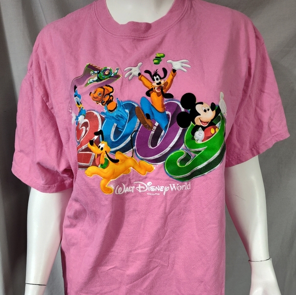 Disney large pink t-shirt - Picture 1 of 10